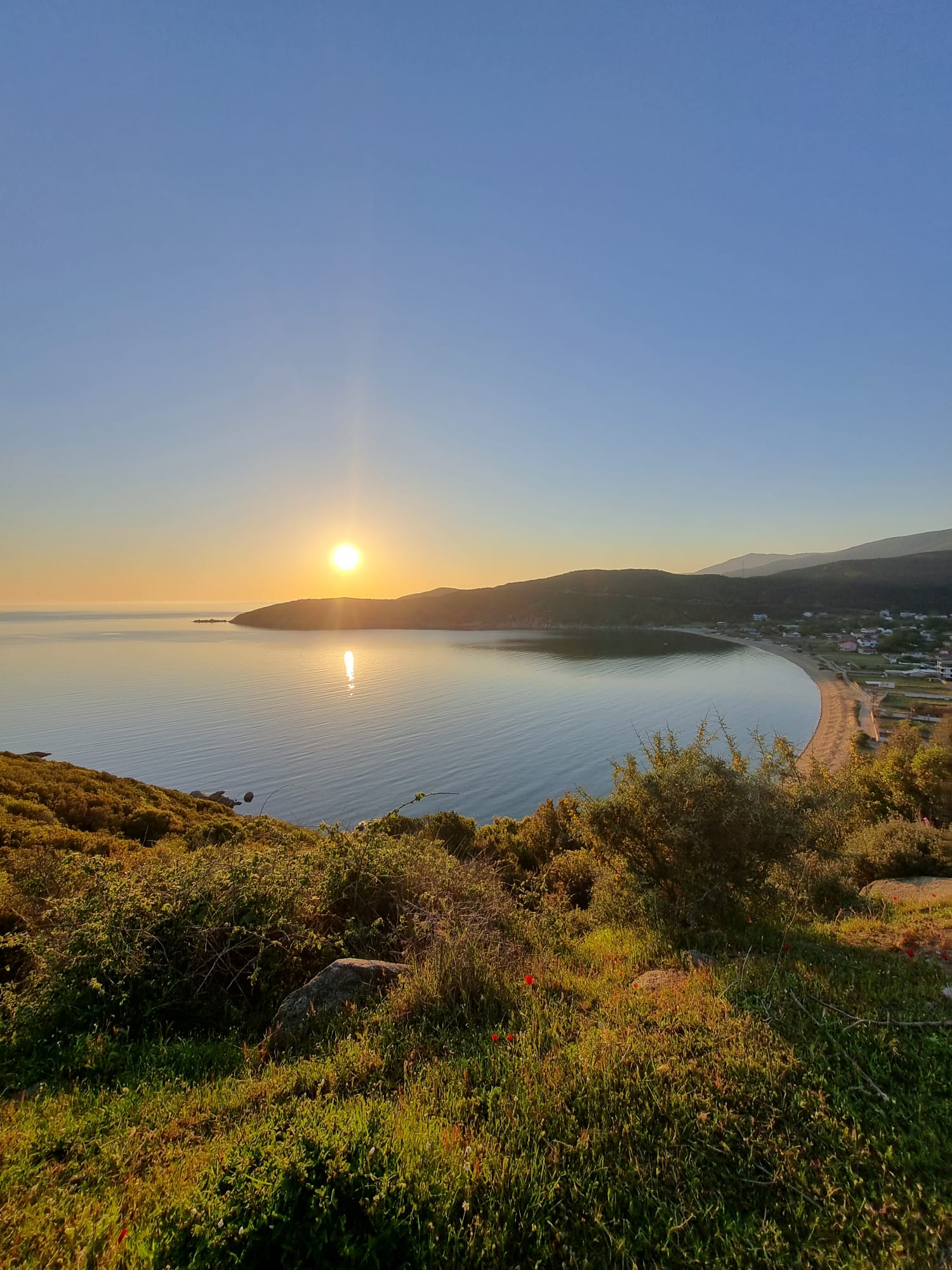 Paflima Bungalow — Büyükova Koyu günbatımı
